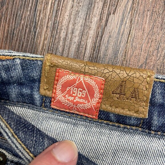 Gap Jeans Women's 4A 1969 Classic Fit Stretch Blue - Picture 6 of 12